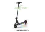 Colorful 6.5 Inch Kids Electric Scooter , 2 Wheel Kick Scooter With Dual Brakes