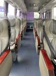 White 19 Seats 2013 Used City Bus Diesel Left Hand Steering 3340mm Height