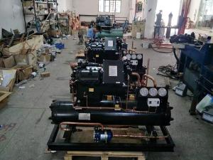 Wholesale Water Cooled R404a 3 HP Condensing Unit For Medicine Freezer Energy Saving from china suppliers