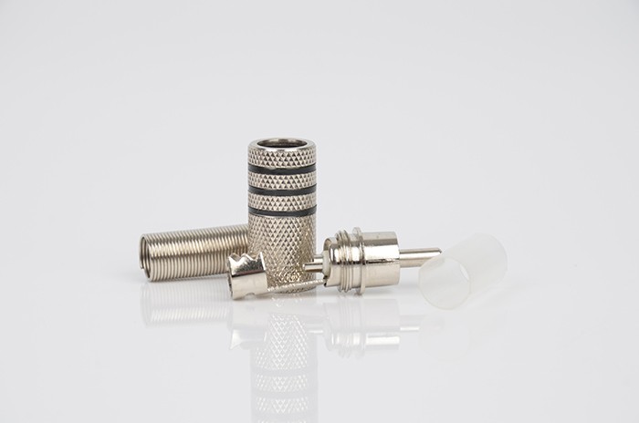 Male Metal RCA Cable Connector RCA connector for audio equipment DE5002