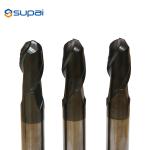 1-20mm Carbide Tapered Ball End Mills 100% Virgin Tungsten Carbide