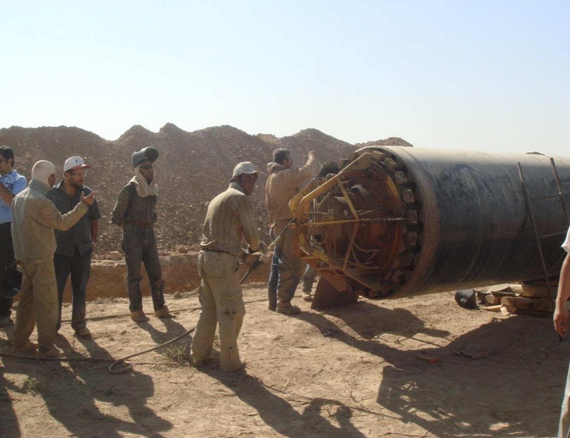 Pipe Internal Mouthpiece for Pipeline Construction Machinery Manufactured in Our Plant