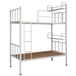 1900*1650mm 2 Tiers Dormitory Metal Bunk Bed Frame