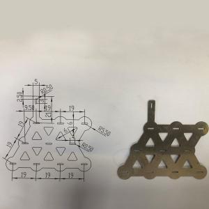 Wholesale Lithium Battery Connection Sheet Metal Stamping Parts Laser Cutting Conductive Sheet from china suppliers