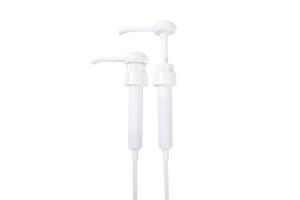 Wholesale BPA Free White PP Sauce Dispenser Pump 38-410 Size Large Dosage from china suppliers