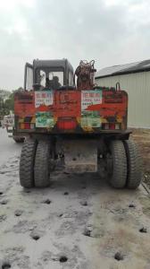 Wholesale used hitachi ex100wd-1 wheel excavator from china suppliers