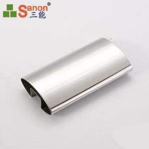 Wholesale Handrail Stainless Steel Welded Tube Oval Slotted Pipe ASTM A312 A213 JIS from china suppliers