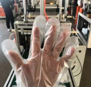 Wholesale ZX company high-speed PE plastic glove production line warranty service from china suppliers