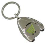 Pad Printing 1.5mm Pantone Color Chart Promotional Metal Keyrings