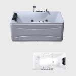 Garden LUCITE Acrylic Resin 72 Inch Freestanding Jetted Tub Hot Spring Soaking