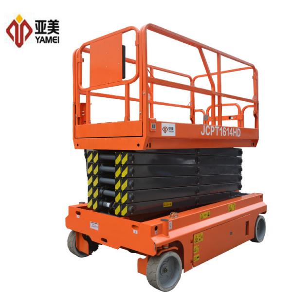 Industrial Self Propelled Aerial Platform / Self Propelled Lift Table 227 KG