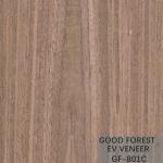 Engineered Wood Veneer EV Veneer Black Walnut Crown Cut Natural