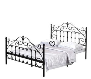 Wholesale Single Metal Folding Bed Knock Down Structure Home Furniture from china suppliers