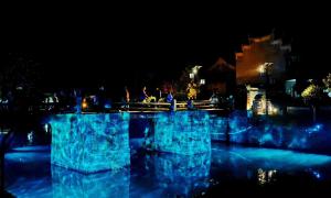 Wholesale 60watt White Led Outdoor Water Wave Floor Light For Towns Project from china suppliers