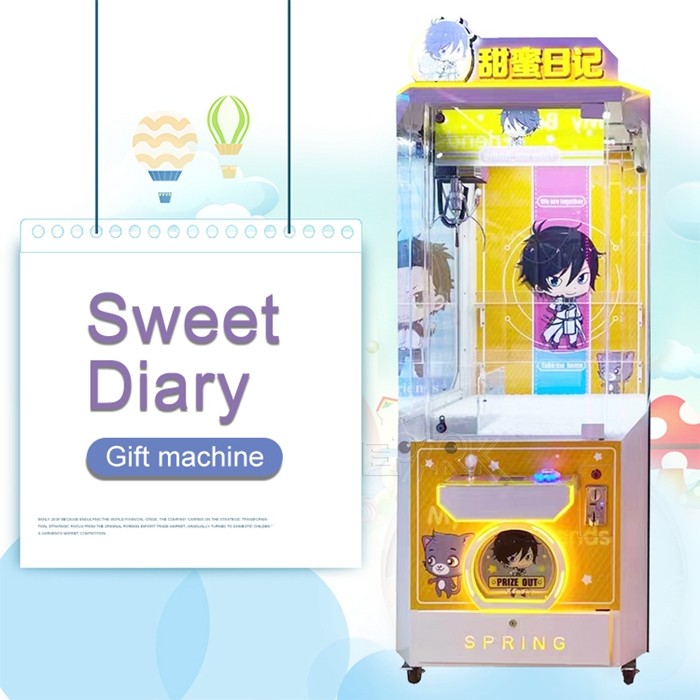Hot Sale Coin Operated Sweet Diary Good Quality Gift Game Machine