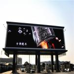 Street 960x960mm IP65 Waterproof Large LED Signs Double Sided P8 Advertising