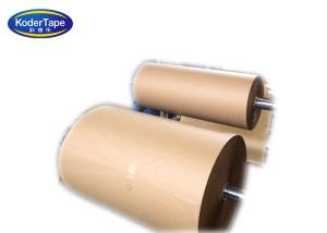 Wholesale Reinfoced White Color Kraft Shipping Tape Fiber Glass Gummed Jumbo Rolls from china suppliers