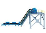 Lifting Corrugated Sidewall Belt Conveyor Condition New For Mining Coal Cement