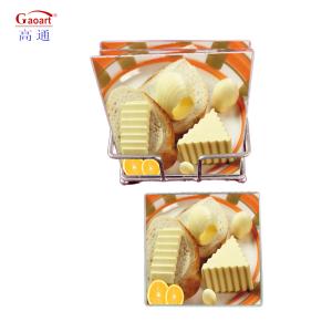 Wholesale ALL-Season Square Tempered Custom Cheese Cutting Board for Kitchen and Wine Glass Coaster from china suppliers