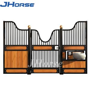 Wholesale Customized European Horse Stalls Doors With Bamboo Wood from china suppliers