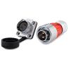Buy cheap Certificated IP65/IP67 Male Female Bayonet Underwater Circular Connector from wholesalers