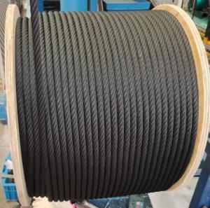 Wholesale Black Color Playground Combination Wire Rope 16mm*500m With High UV Resistance from china suppliers