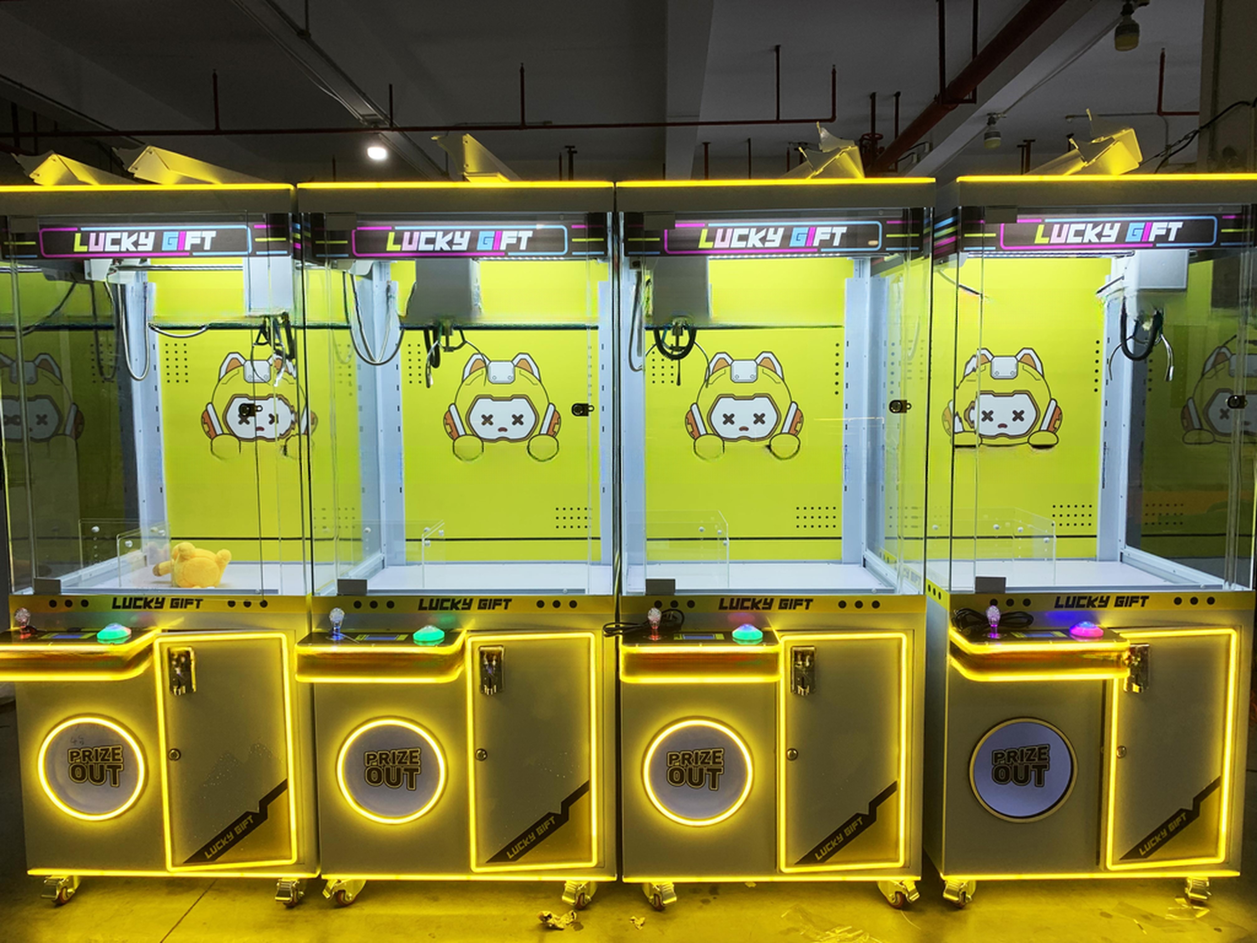 Dreamland 2024 Mini Super Claw Crane Machine Arcade Multiple Colorful Claw Toys Machine Doll Park Teddy Bear Claw Machine