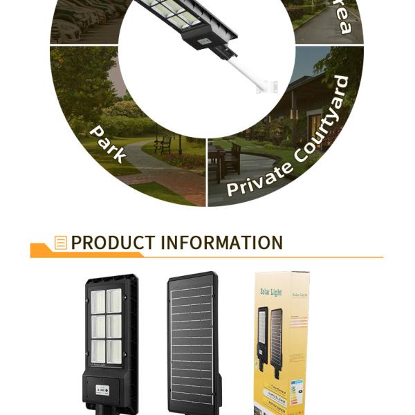 90W BST-AIO-90-L01 Solar Street Light with and Performance 32700 LiFePO4 3.2V/15000mAH