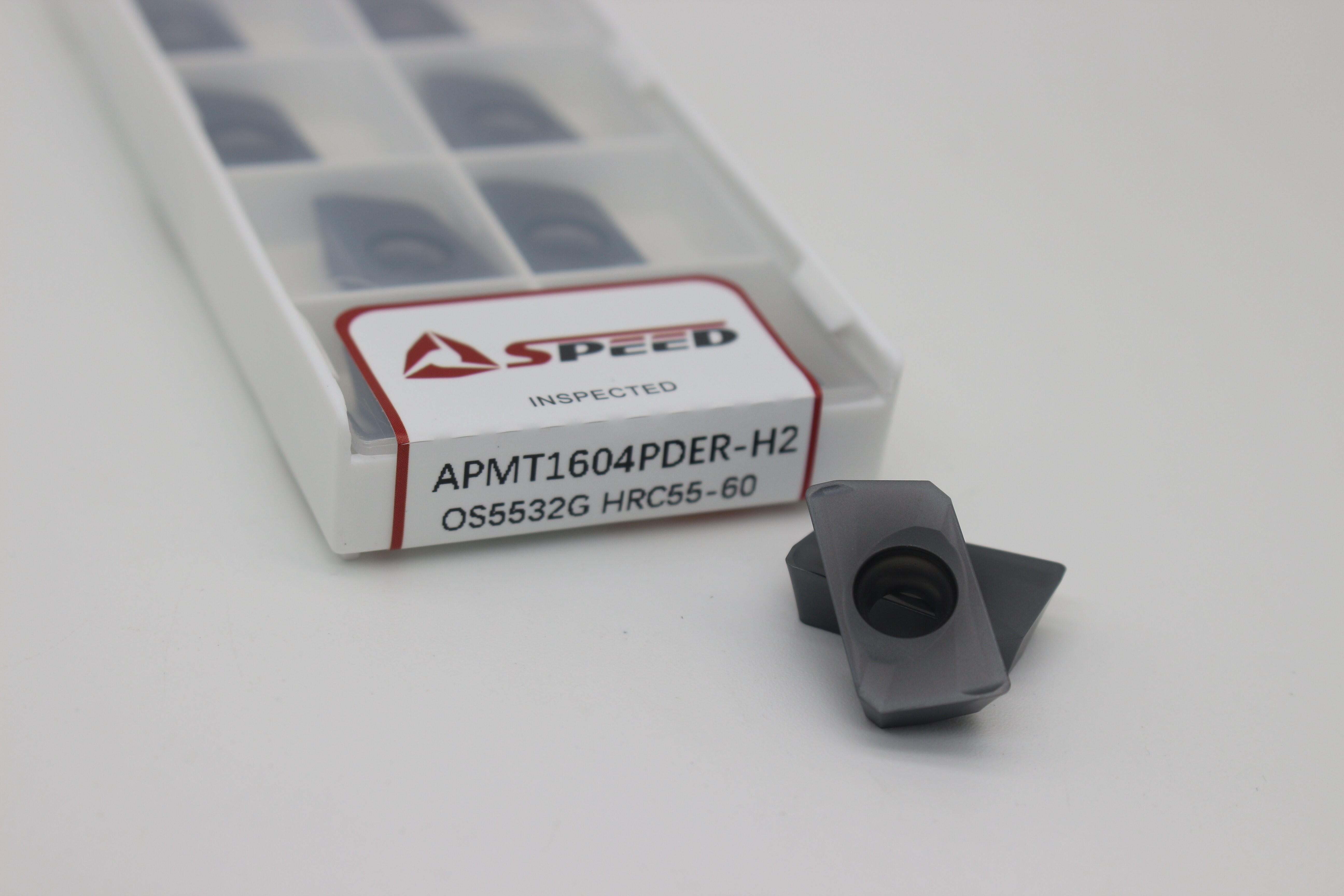 Tungsten Indexable Apkt 1003 Inserts Apkt160408 RDMT Square Shape