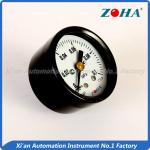 Industrial 40mm Back Mount Pressure Gauge , 0.1Mpa Plumbing Air Pressure Meter