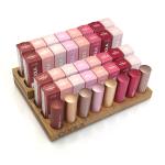 Wood POS SkinCare Product Bamboo Counter Top Display Rack Cleanser Oil Boutique