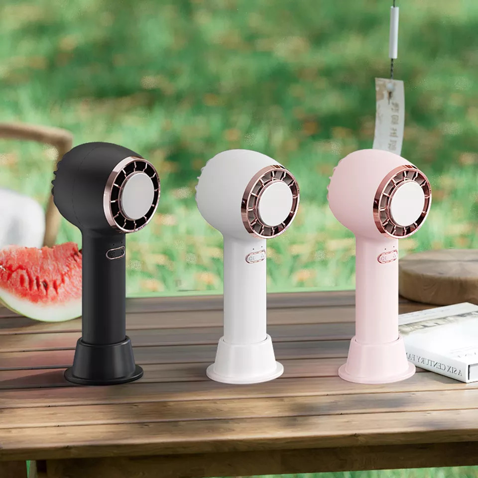 DC 5V USB Portable Fan Three speed Refrigeration Handheld Electric Fan