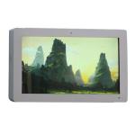Portable Outdoor LCD Digital Signage 55 Inch Wall Mount Galvanized Steel