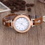 Fashion design 32mm ladies watch Leather strap Sunshine dial best gift watch for