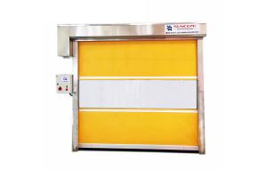 China CE Industrial High Speed Door Production Line 304 Stainless Steel Door Frame on sale