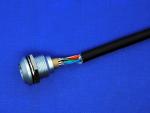 Male To Male Custom Power Cables , 1K 8 Pin Sleeved Power Supply Cables
