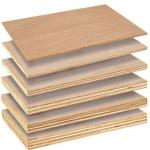 Poplar Core Commercial Grade Plywood For Home Decoration Furniture E1 Glue