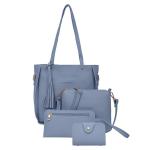 4Pcs/Set Women PU Crossbody Bag Set Leather Shoulder Bags Ladies Purse