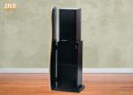 Antique Wood Storage Rack Decorative Wooden Cabinet CD DVD Multimedia Storage
