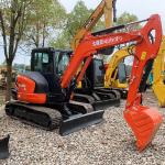 KX165 Kubota Used Mini Excavator 48kw Used Kubota Mini Digger