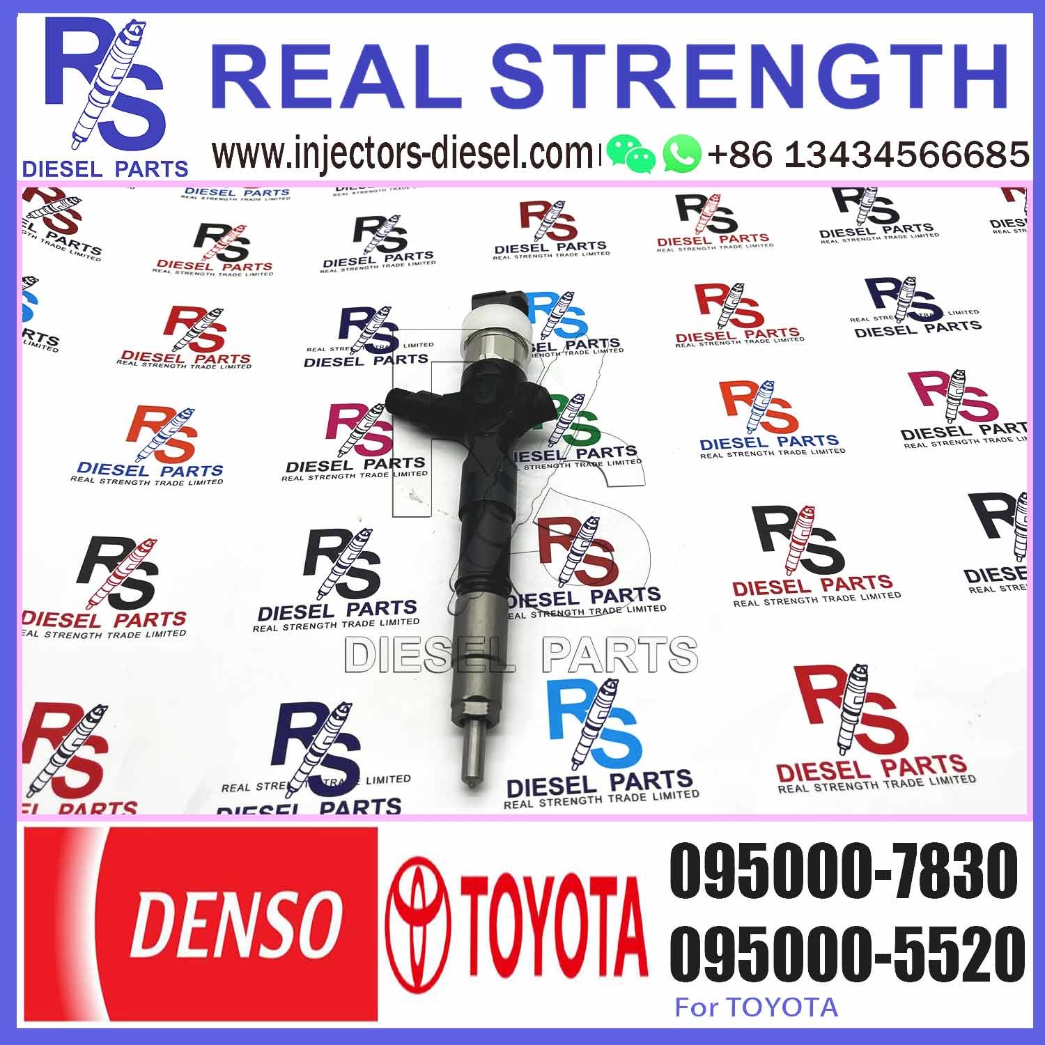 23670-30330 For Factory Engine Parts High Quality Diesel Common Rail Fuel Injector 095000-7830