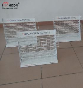 Wholesale Metal Wire Showroom Tile Display Racks Countertop Marble Tile Display Stands from china suppliers