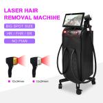 Big power laser diode ice 808nm laser hair removal 3 Waves 755 808 1064nm hair
