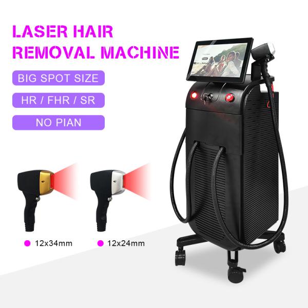 Big power laser diode ice 808nm laser hair removal 3 Waves 755 808 1064nm hair