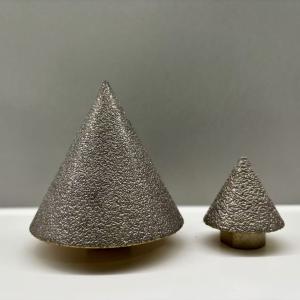 Wholesale Vacuum Brazed Diamond Beveling Chamfer Bit 40#/45#/50#/60#/80#/100# Grit from china suppliers
