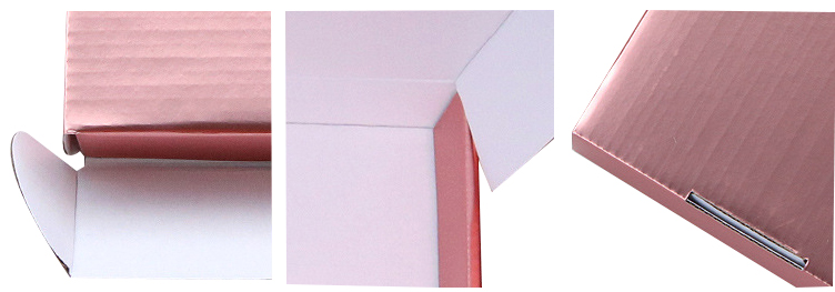 Custom Printing Folding Custom Corrugated Box With Waterproof Metal Film
