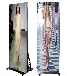 Wholesale Indoor P2.5mm LED Poster Screen Shopping Mall Advertising Panels High Refresh Rate 3840Hz from china suppliers