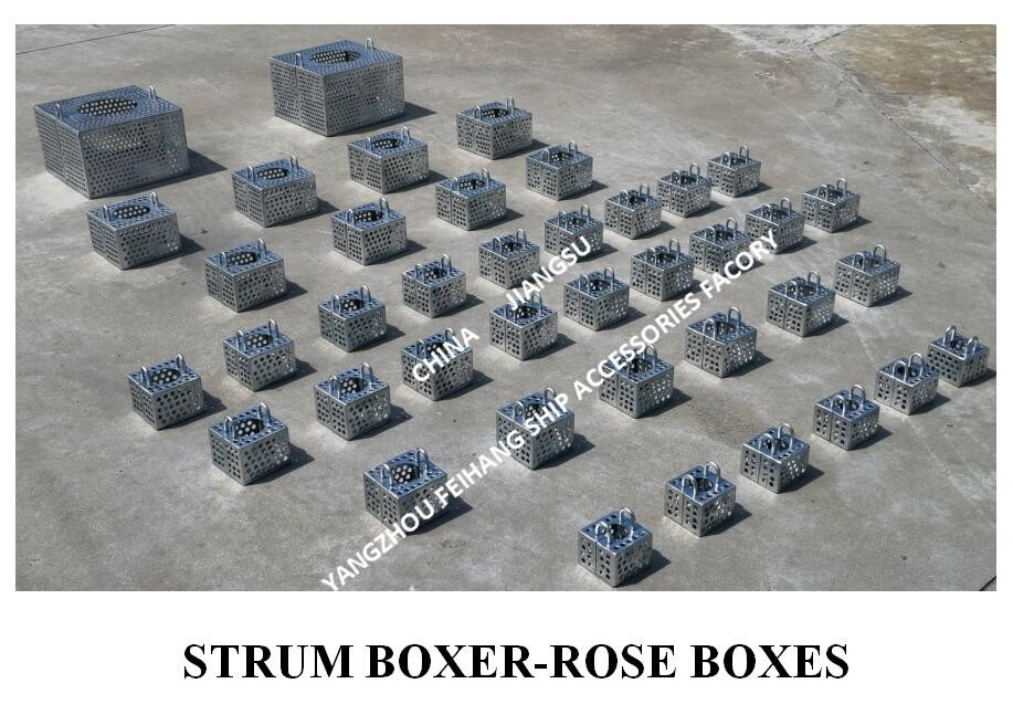 JIS F7206 Suction Strainer STRUM BOXER For Bilge Line Fh-150A Mesh 10mm