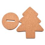 22x17x1cm Nontoxic Decorative Cork Board Handicraft Kindergarten Christmas Tree