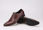 100% Genuine Leather Men'S Wedding Dress Shoes Durable Goodyear Welted Leather